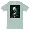 LUCID MONA LISA Premium Heavyweight T-Shirt - Color Agave - Front View - Rarileto
