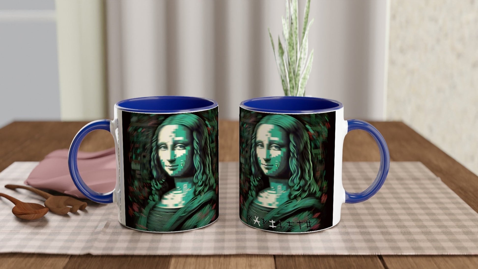 LUCID MONALISA Mug with Color Inside - Rarileto