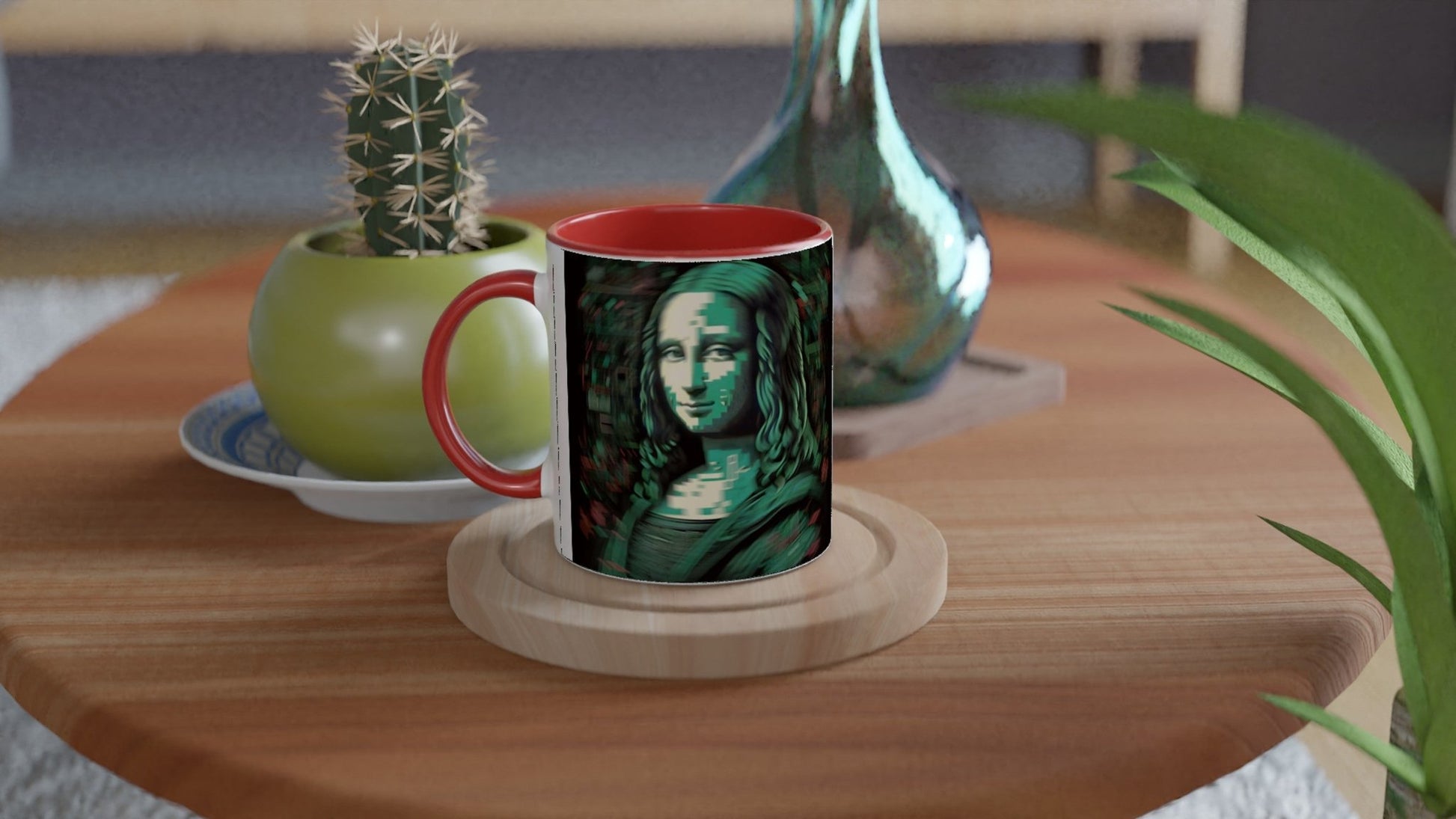 LUCID MONALISA Mug with Color Inside - Rarileto