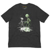 Front Dark Gray Heather: MARS ALIEN DANCE Premium Crewneck T-Shirt in Dark Gray Heather