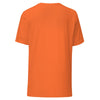 Back Ghost Orange: MARS ALIEN DANCE Premium Crewneck T-Shirt in Orange (Back Ghost View)