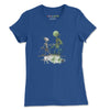 MARS ALIENS DANCING Premium Tee in True Royal - Rarileto - Front View