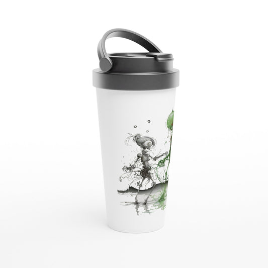 MARS ALIENS DANCING Travel Mug - Rarileto