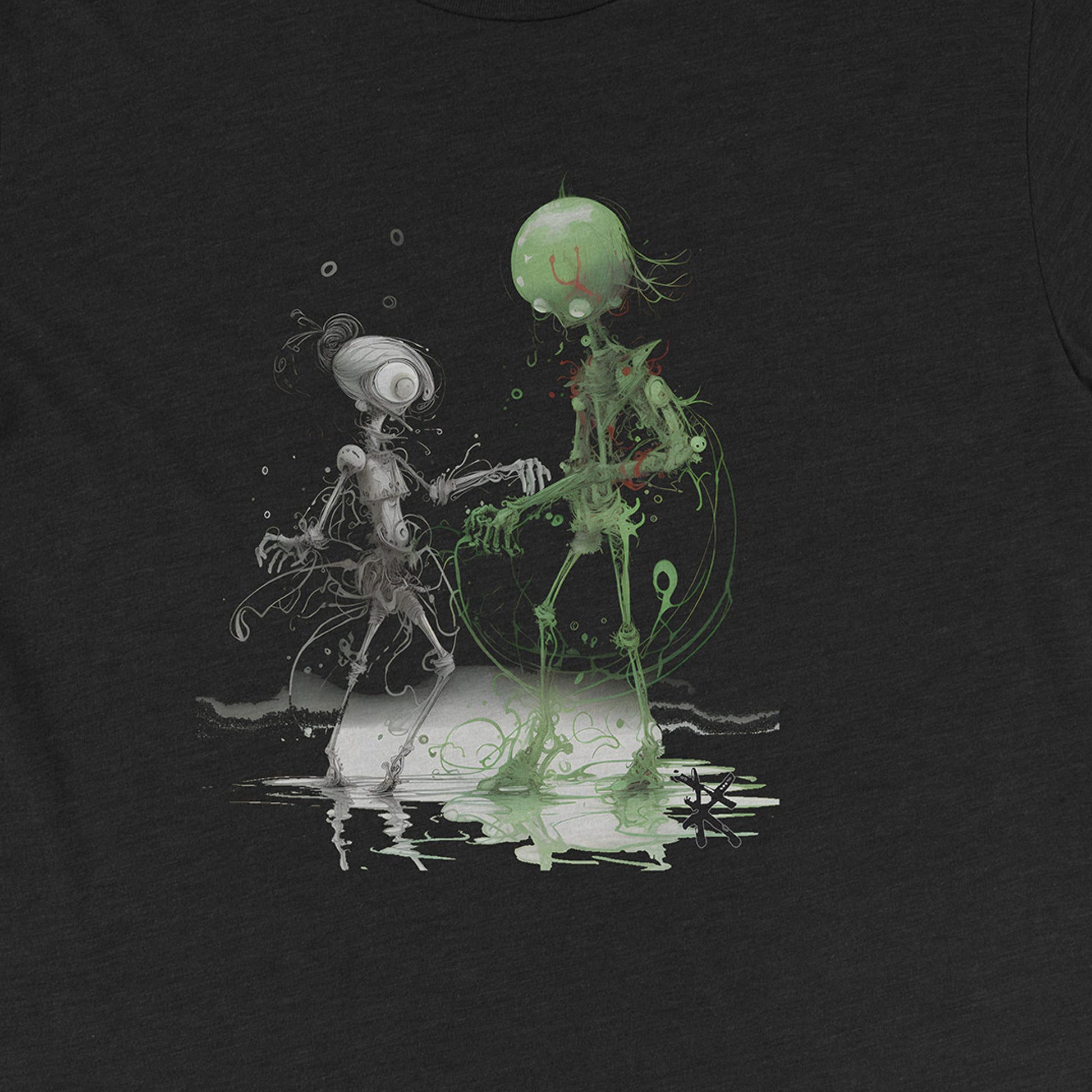 MARS ALIENS TRIBLEND TEE - Rarileto