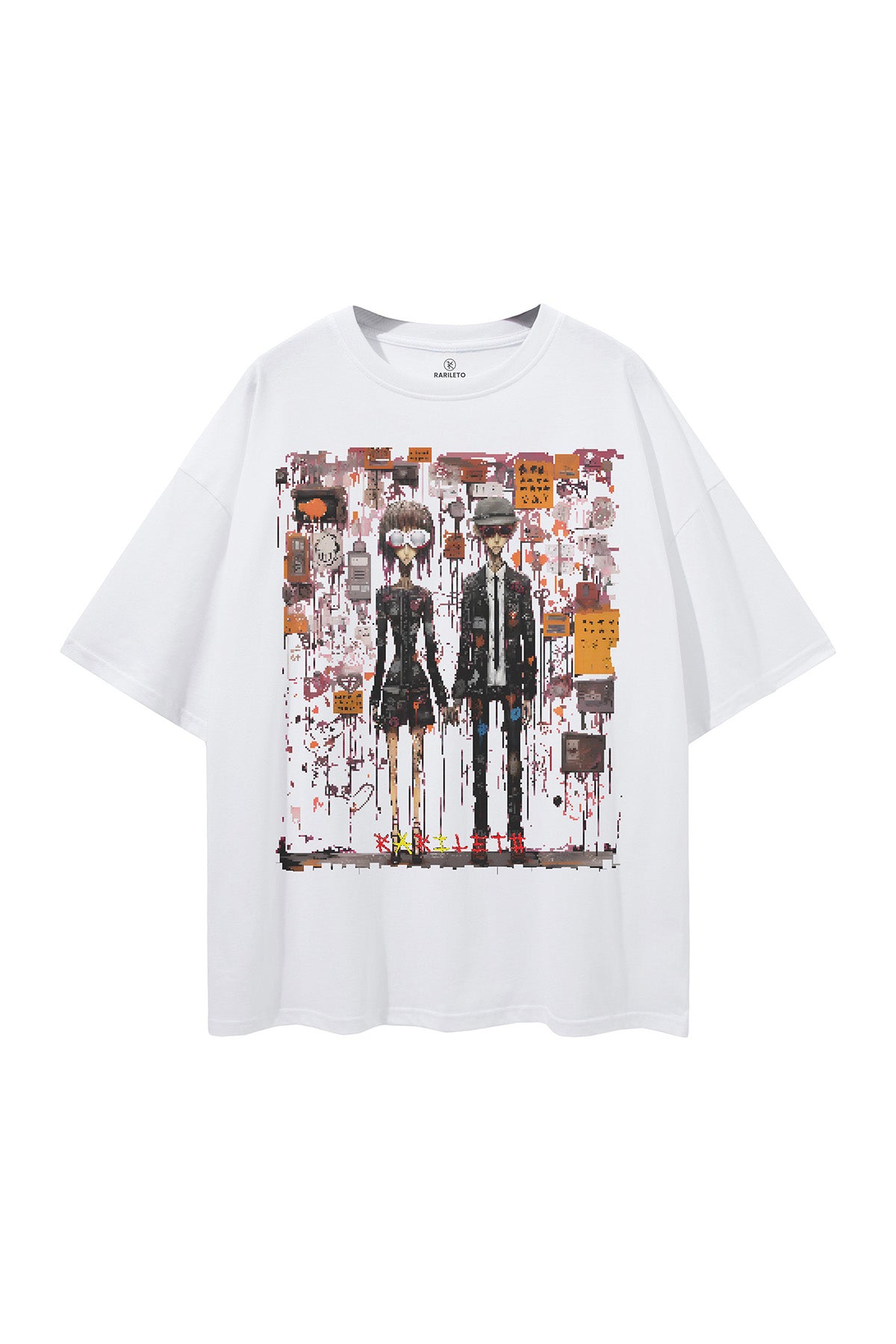 MATRIX DROP SHOULDER T-SHIRT