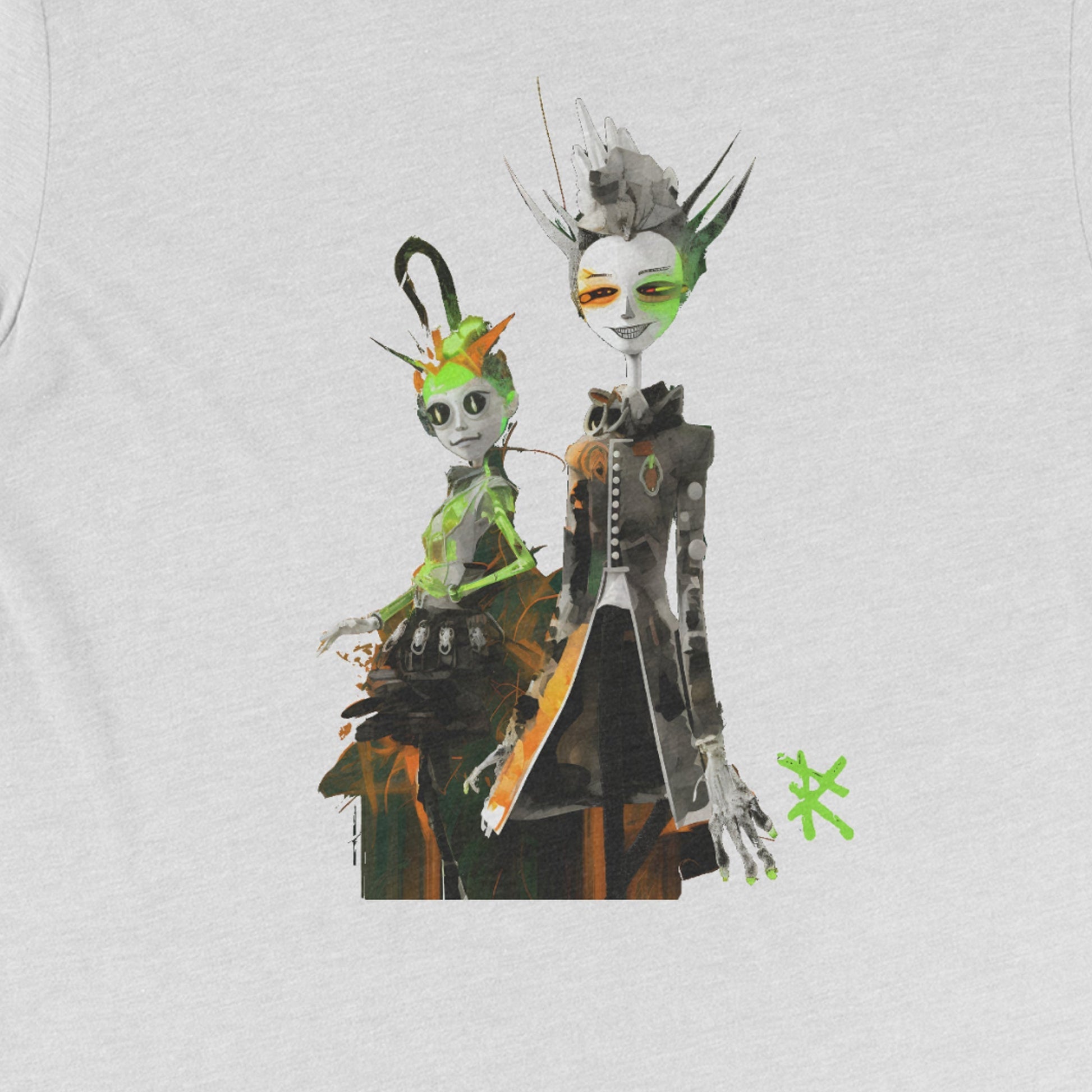 META ALIENS TRIBLEND TEE - Rarileto