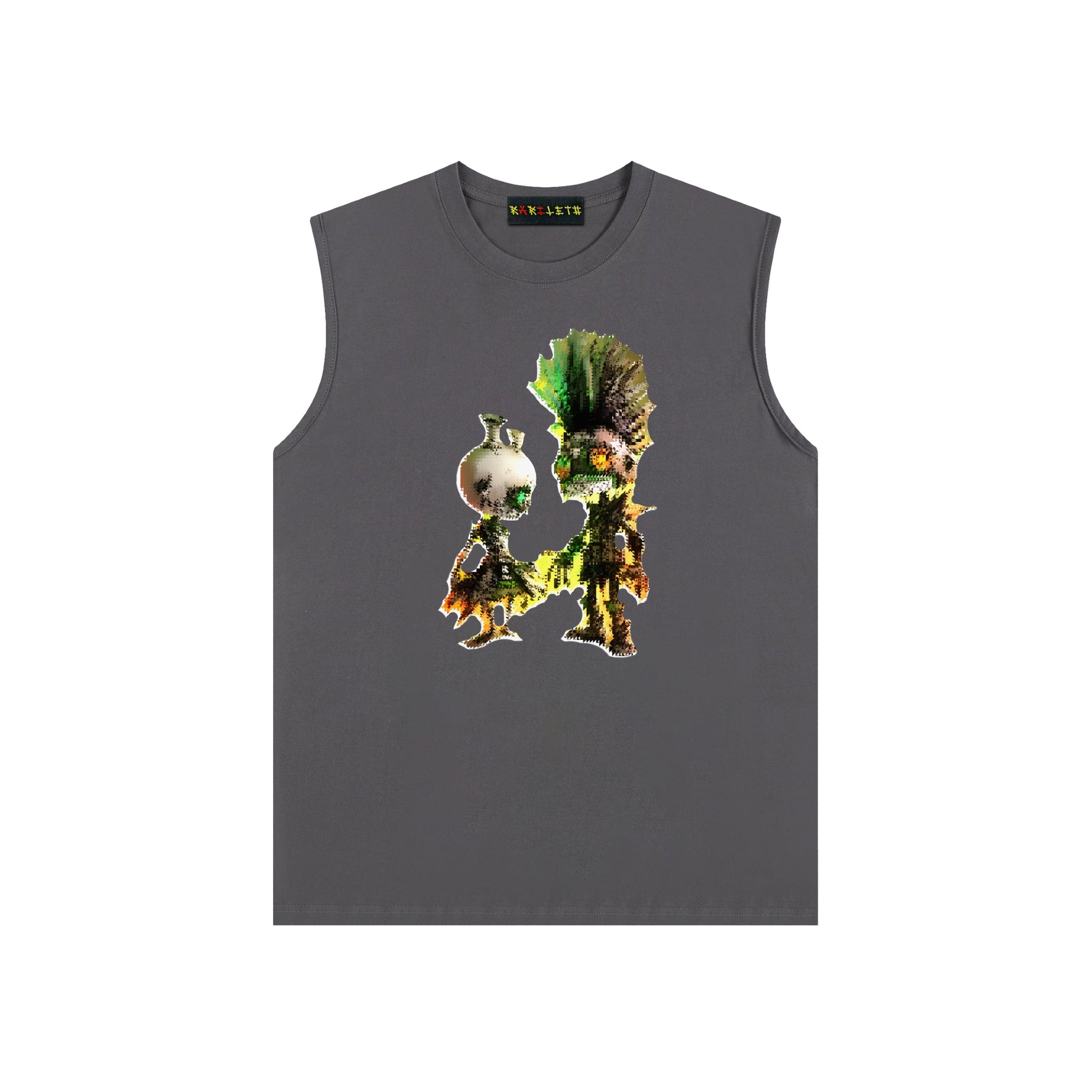 METALIANS Cutout Tank Top - Rarileto