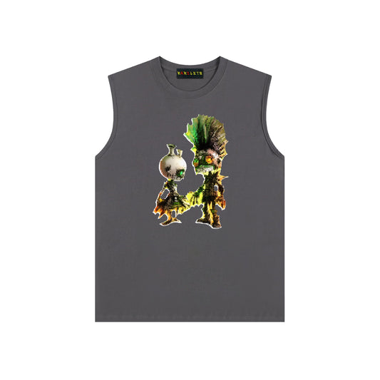 METALIANS Cutout Tank Top - Rarileto