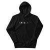 MISFIT PANDA Hoodie in Black - Rarileto - Front View