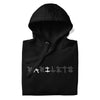 MISFIT PANDA Hoodie in Black - Rarileto - Folded View