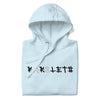 MISFIT PANDA Hoodie in Sky Blue - Rarileto - Folded View