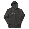 MISFIT PANDA Hoodie in Charcoal Heather - Rarileto - Front View