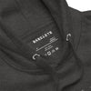 MISFIT PANDA Hoodie in Charcoal Heather - Rarileto - Neck Detail Front View