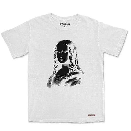 MONA LISA HEAVYWEIGHT TEE - Rarileto