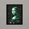 MONA LISA Hoodie in Carbon Grey - Rarileto - Design Front View