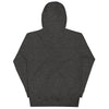 MONA LISA Hoodie in Charcoal Heather - Rarileto - Back View