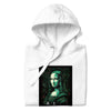 MONA LISA Hoodie in White - Rarileto - Folded View