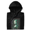 MONA LISA Hoodie in Black - Rarileto - Folded View