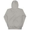 MONA LISA Hoodie in Carbon Grey - Rarileto - Back View