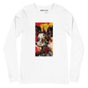 Front View White: MOUSE Long Sleeve Tee in White
