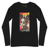 Front View Black: MOUSE Long Sleeve Tee in Black
