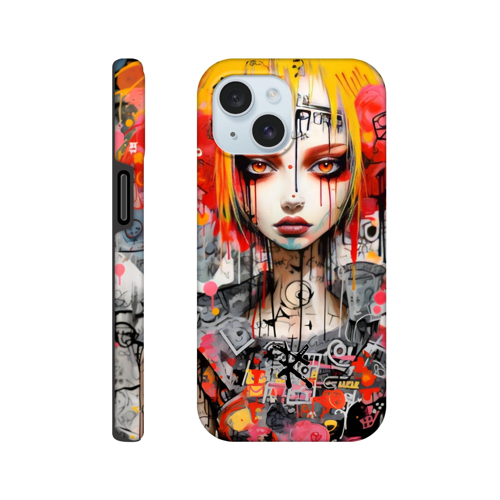 PAINTING GIRL Phone Case - iPhone 15 Plus - Rarileto