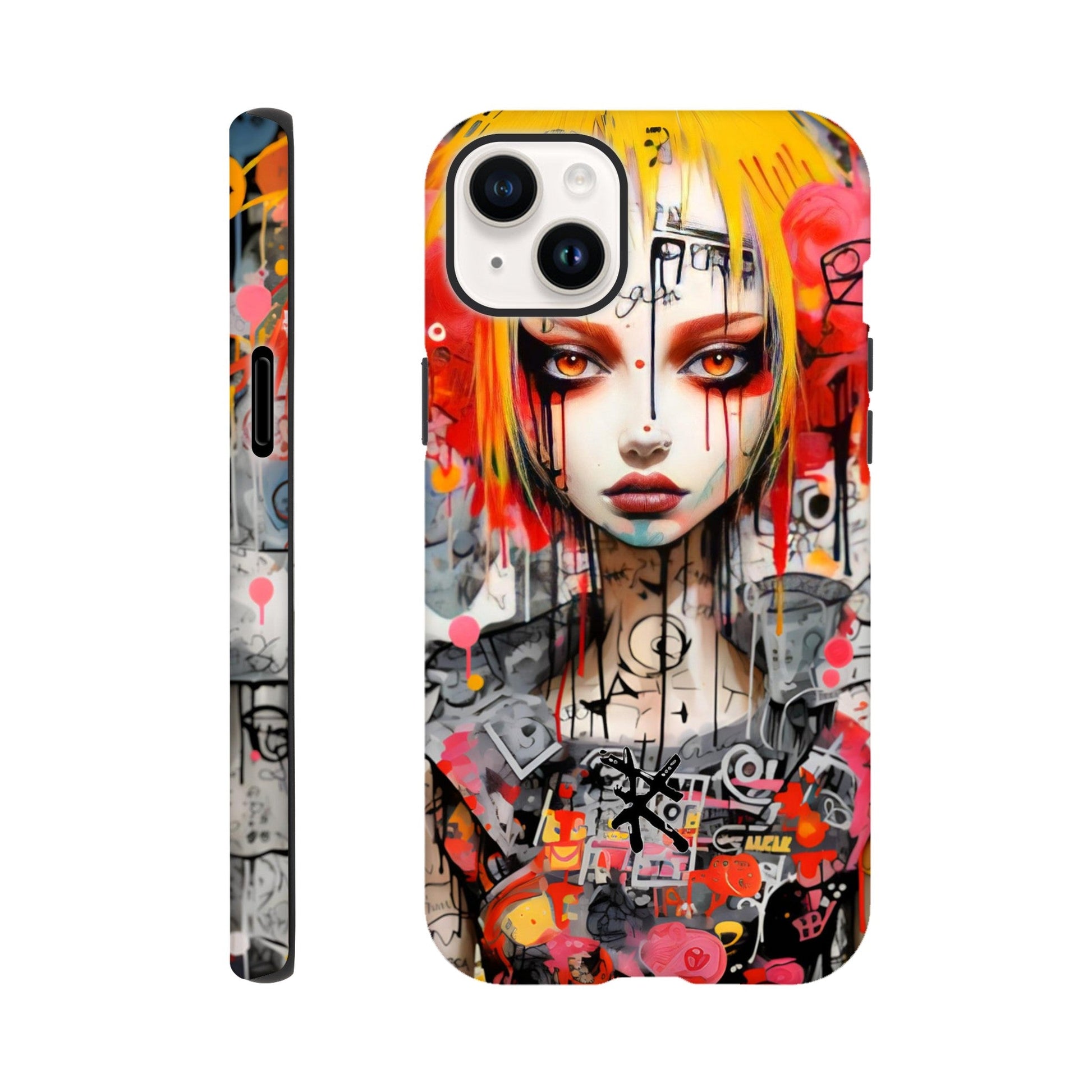 PAINTING GIRL Phone Case - iPhone 15 Plus - Rarileto