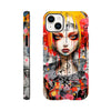 PAINTING GIRL Phone Case - iPhone 15 Plus - Rarileto