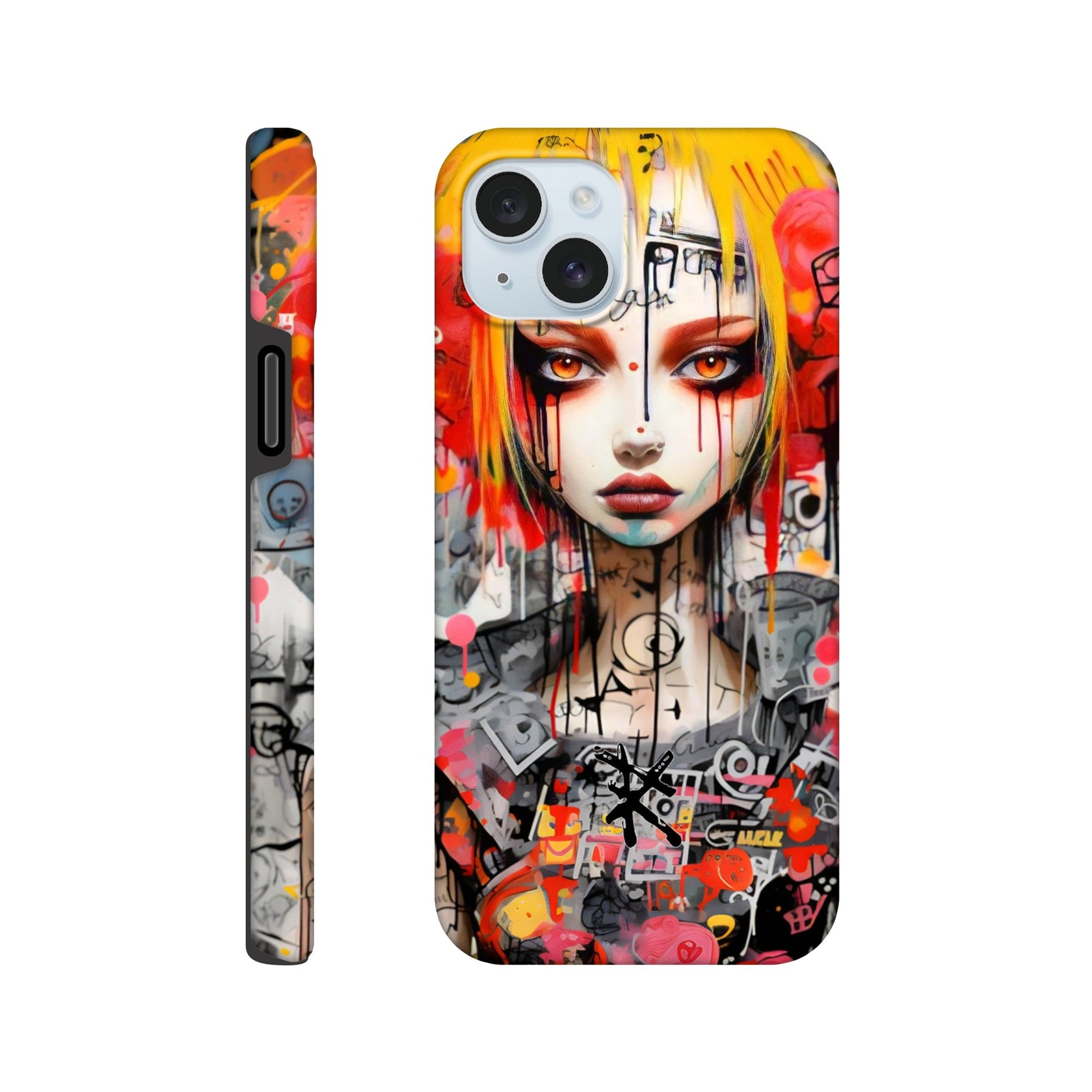 PAINTING GIRL Phone Case - iPhone 15 Plus - Rarileto