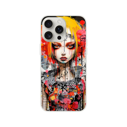 PAINTING GIRL Phone Case - iPhone 15 Plus - Rarileto