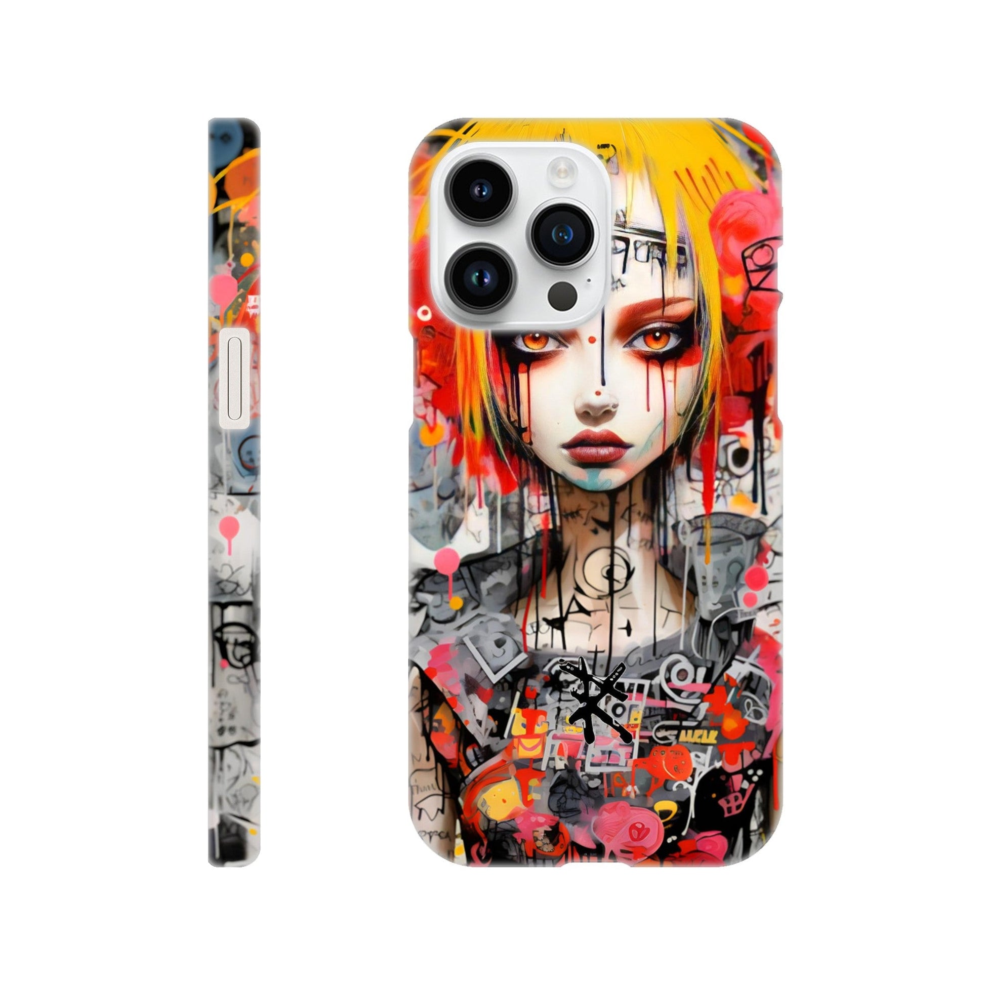 PAINTING GIRL Phone Case - iPhone 15 Plus - Rarileto