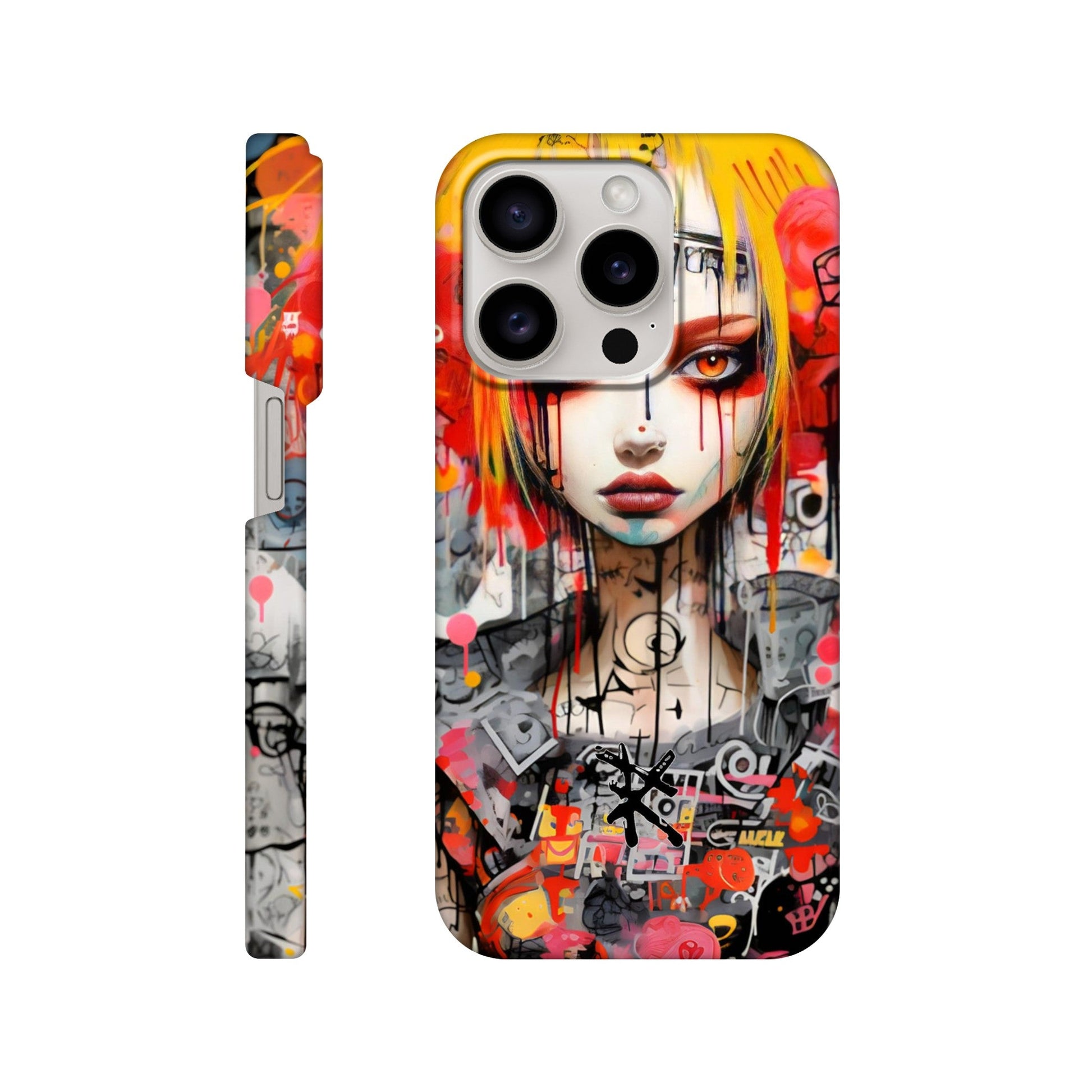 PAINTING GIRL Phone Case - iPhone 15 Plus - Rarileto