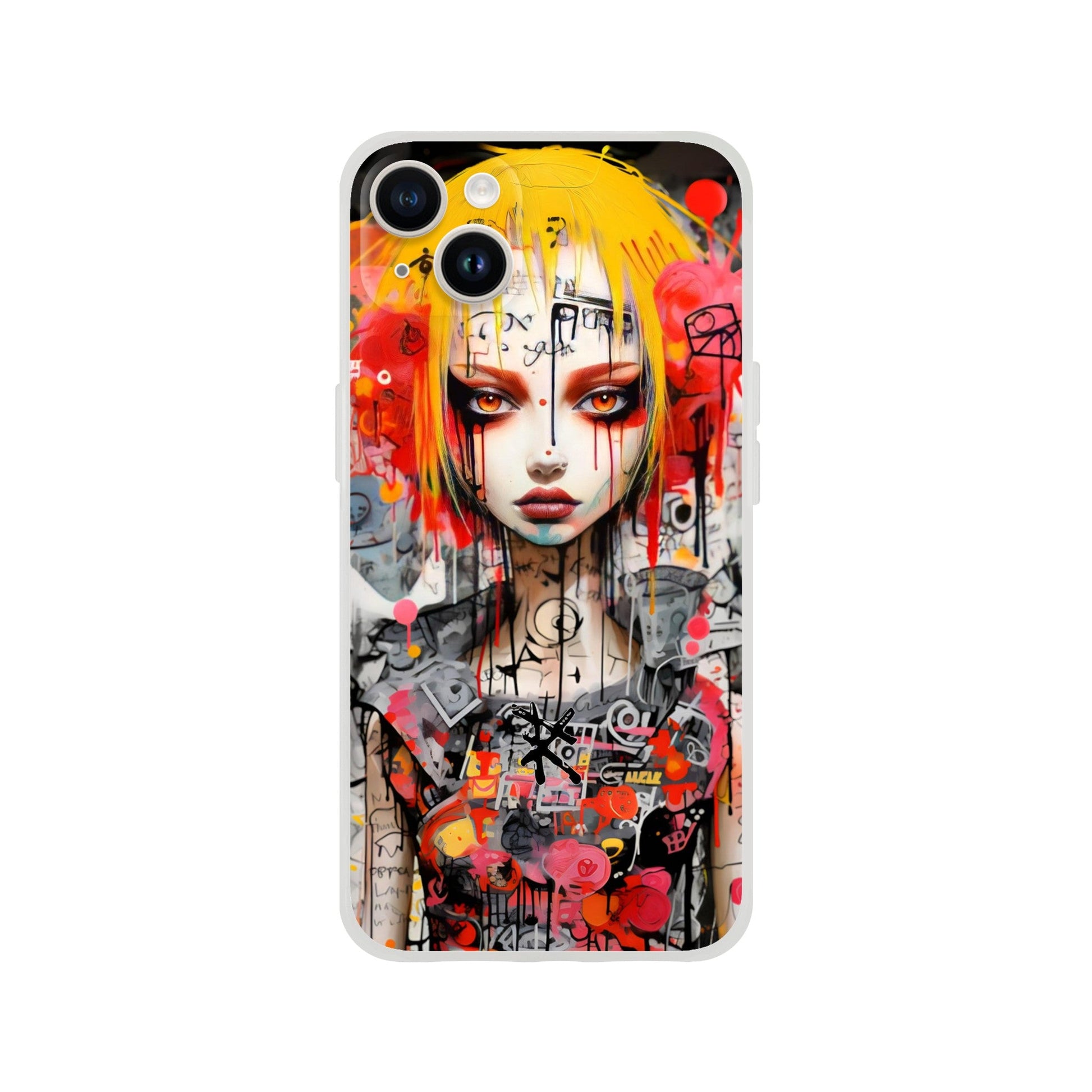 PAINTING GIRL Phone Case - iPhone 15 Plus - Rarileto