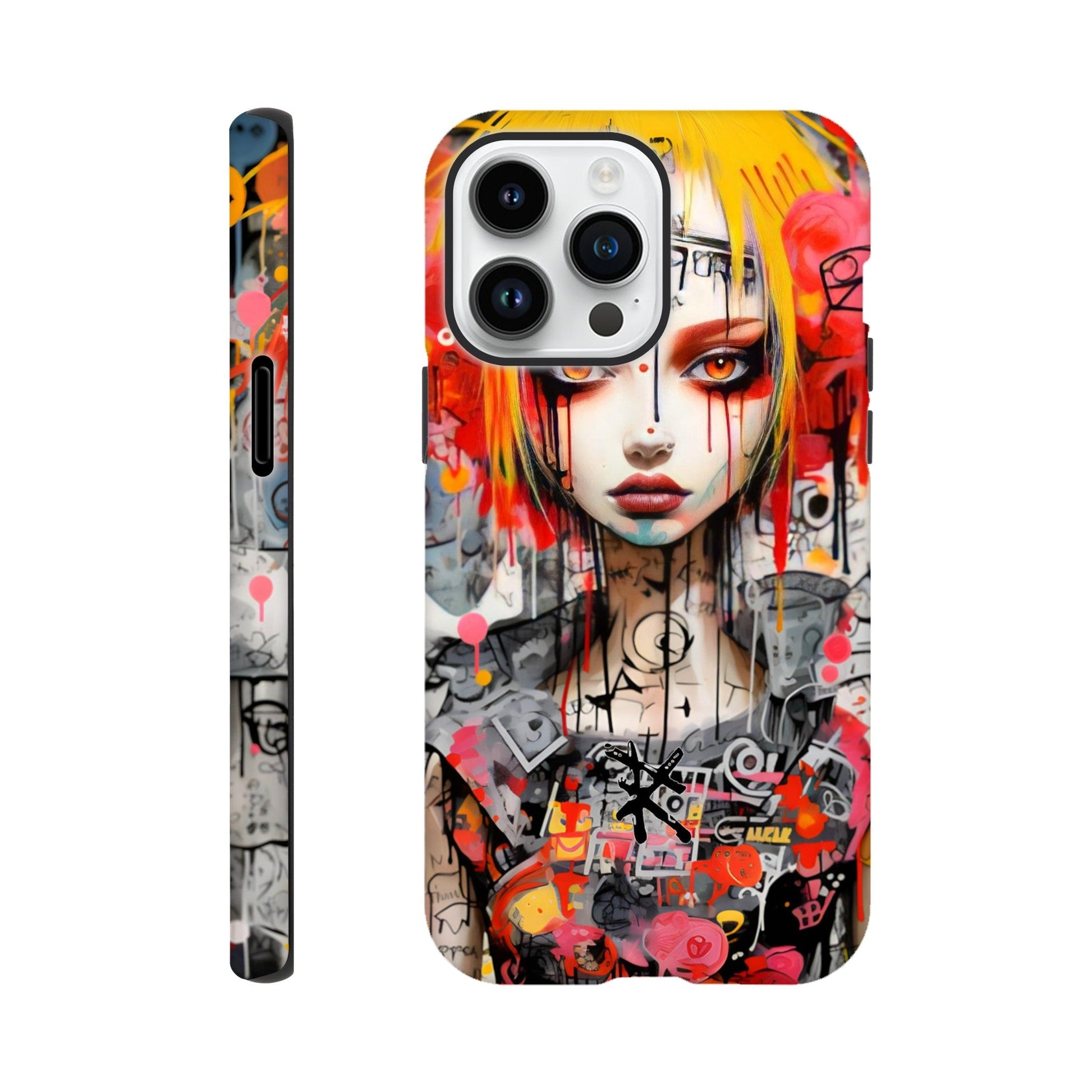 PAINTING GIRL Phone Case - iPhone 15 Plus - Rarileto