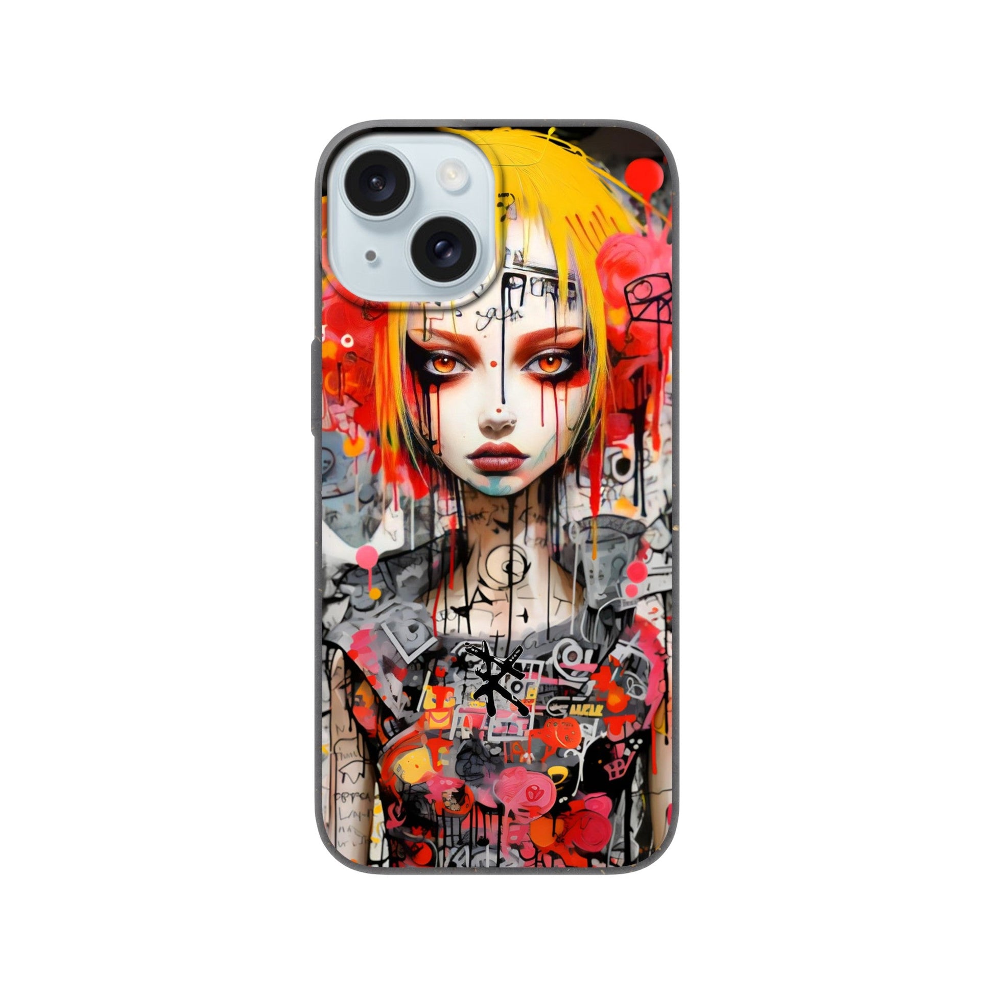 PAINTING GIRL Phone Case - iPhone 15 Plus - Rarileto