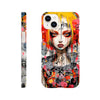 PAINTING GIRL Phone Case - iPhone 15 Plus - Rarileto