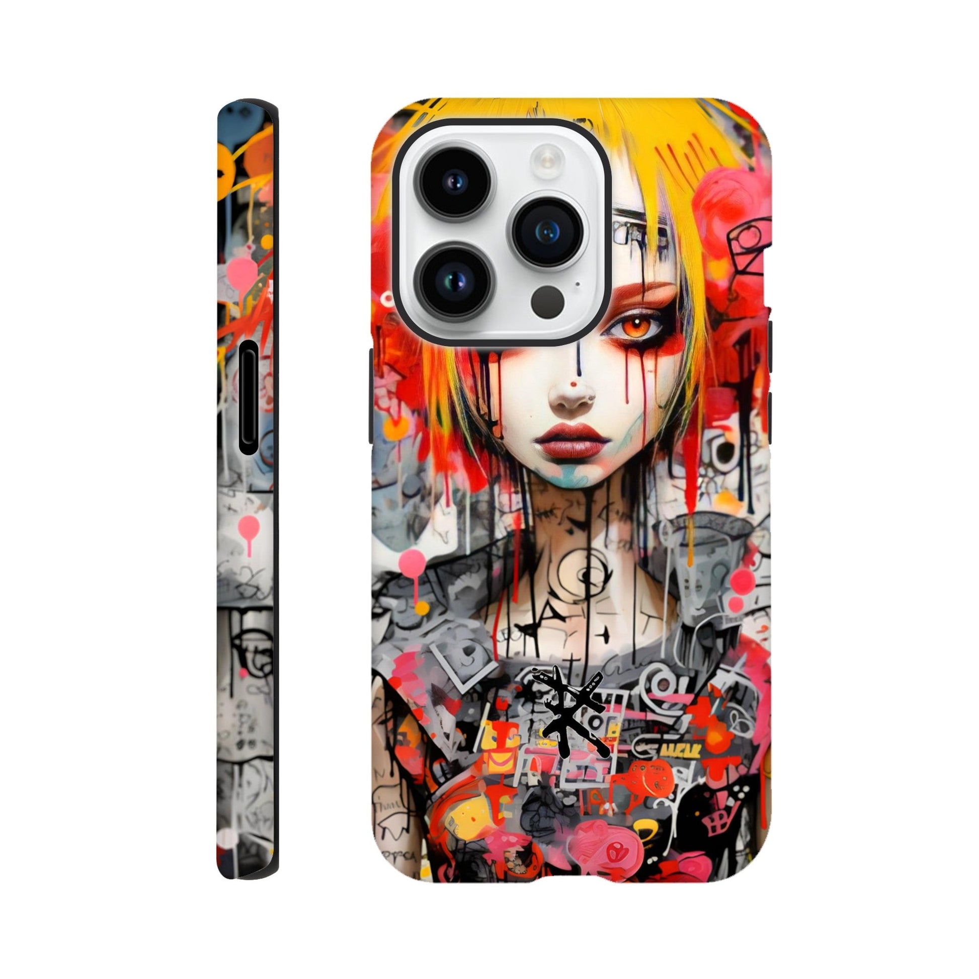 PAINTING GIRL Phone Case - iPhone 15 Plus - Rarileto