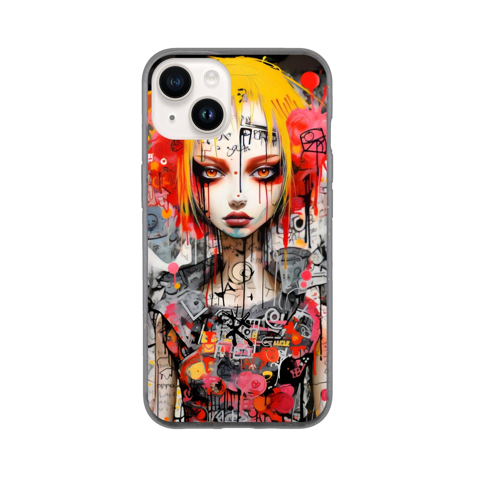 PAINTING GIRL Phone Case - iPhone 15 Plus - Rarileto