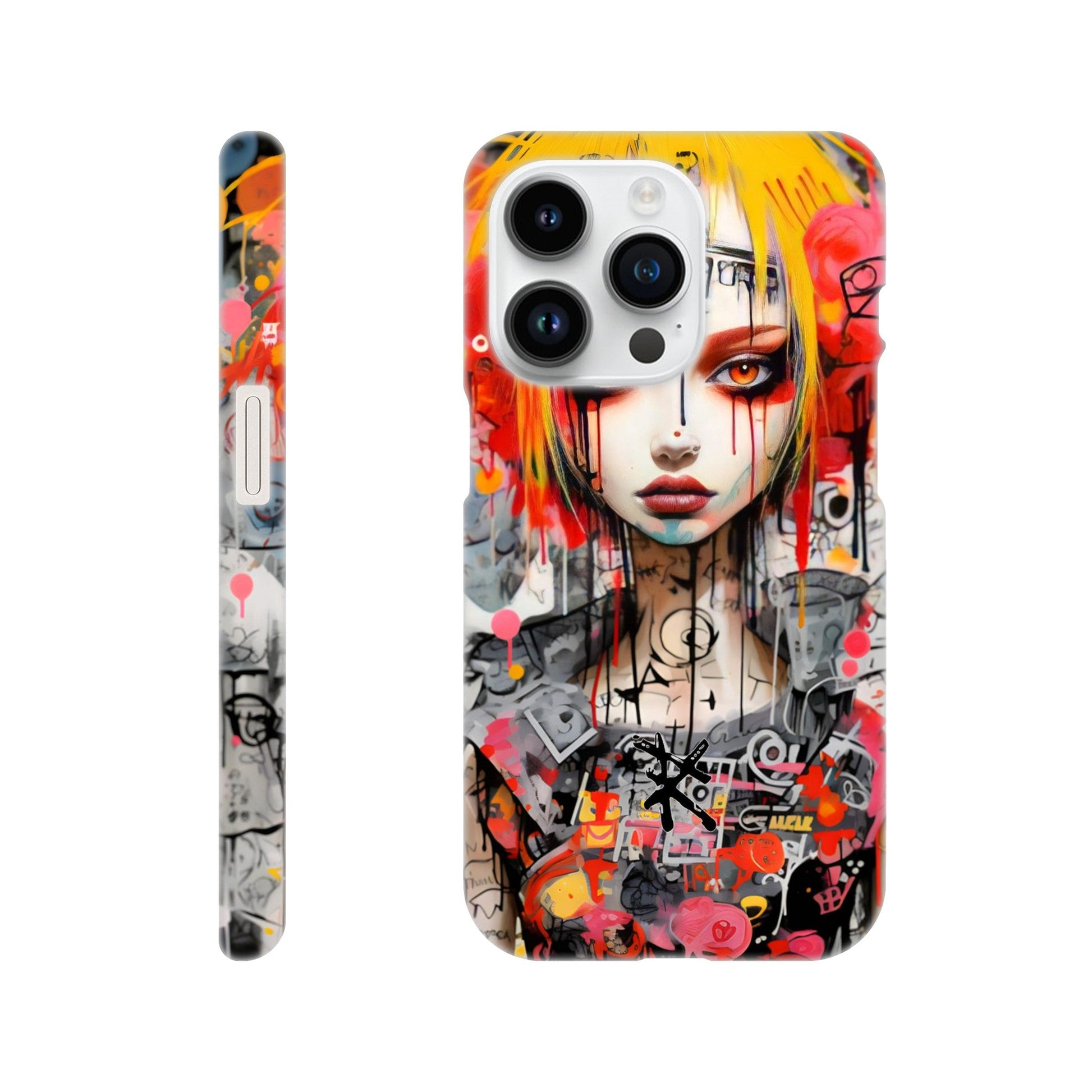 PAINTING GIRL Phone Case - iPhone 15 Plus - Rarileto