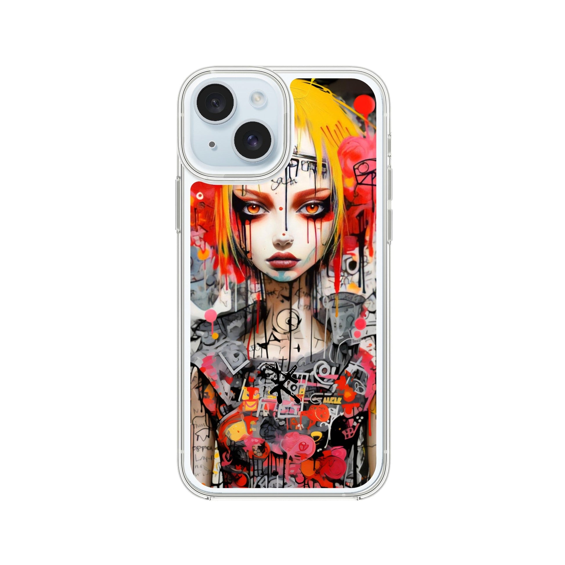 PAINTING GIRL Phone Case - iPhone 15 Plus - Rarileto