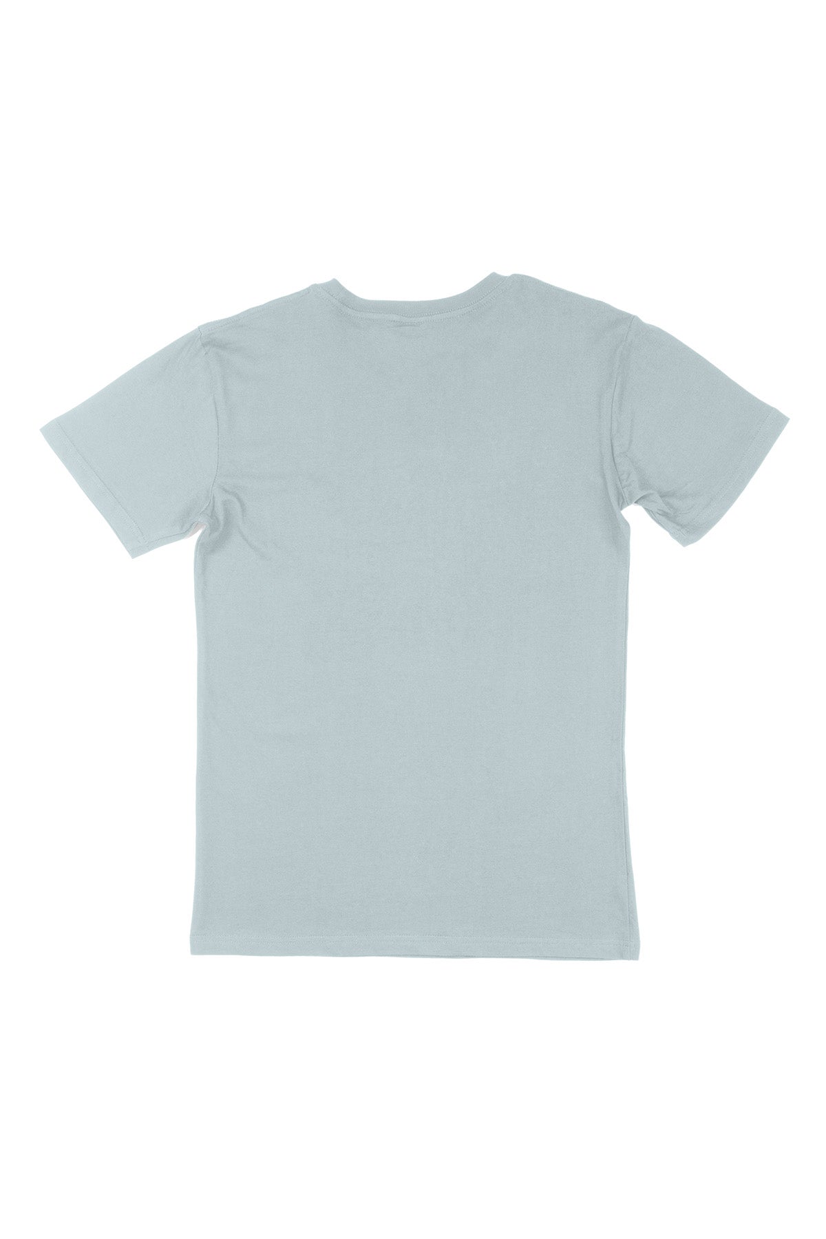 Lemon graphic tee back flat lay — RARILETO Brushed Stroke Logo Classic Tee