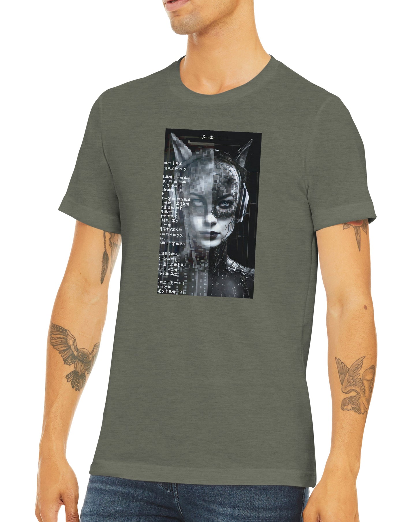CAT WOMAN 2050 Unisex Triblend T-Shirt