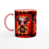 PUNK PANDA Mug with Color Inside - Rarileto