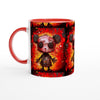 PUNK PANDA Mug with Color Inside - Rarileto