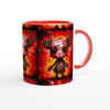 PUNK PANDA Mug with Color Inside - Rarileto