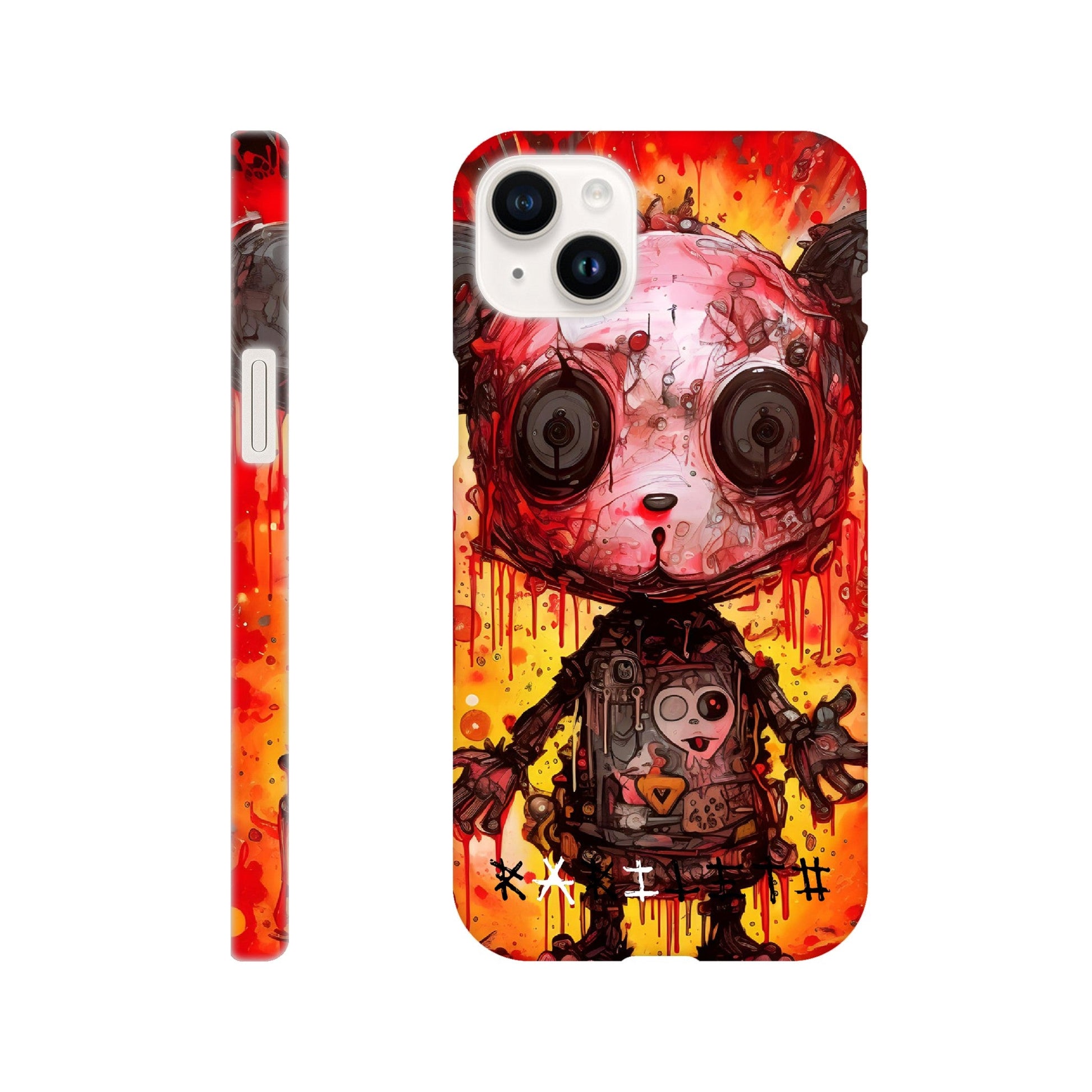 PUNK PANDA Phone Case - Rarileto