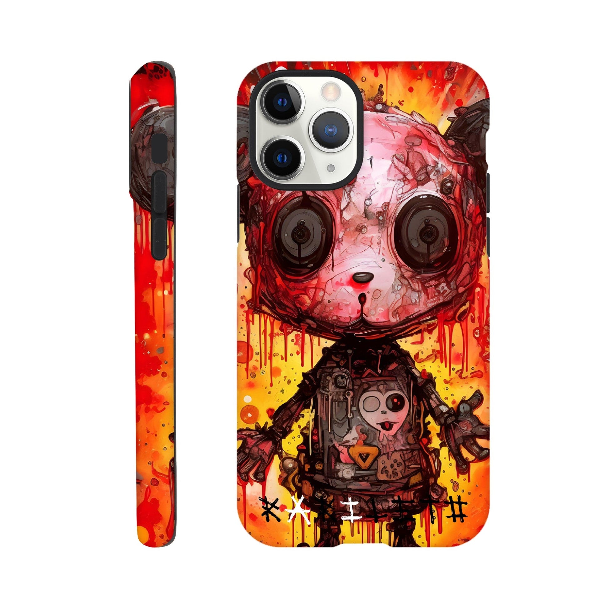 PUNK PANDA Phone Case - Rarileto