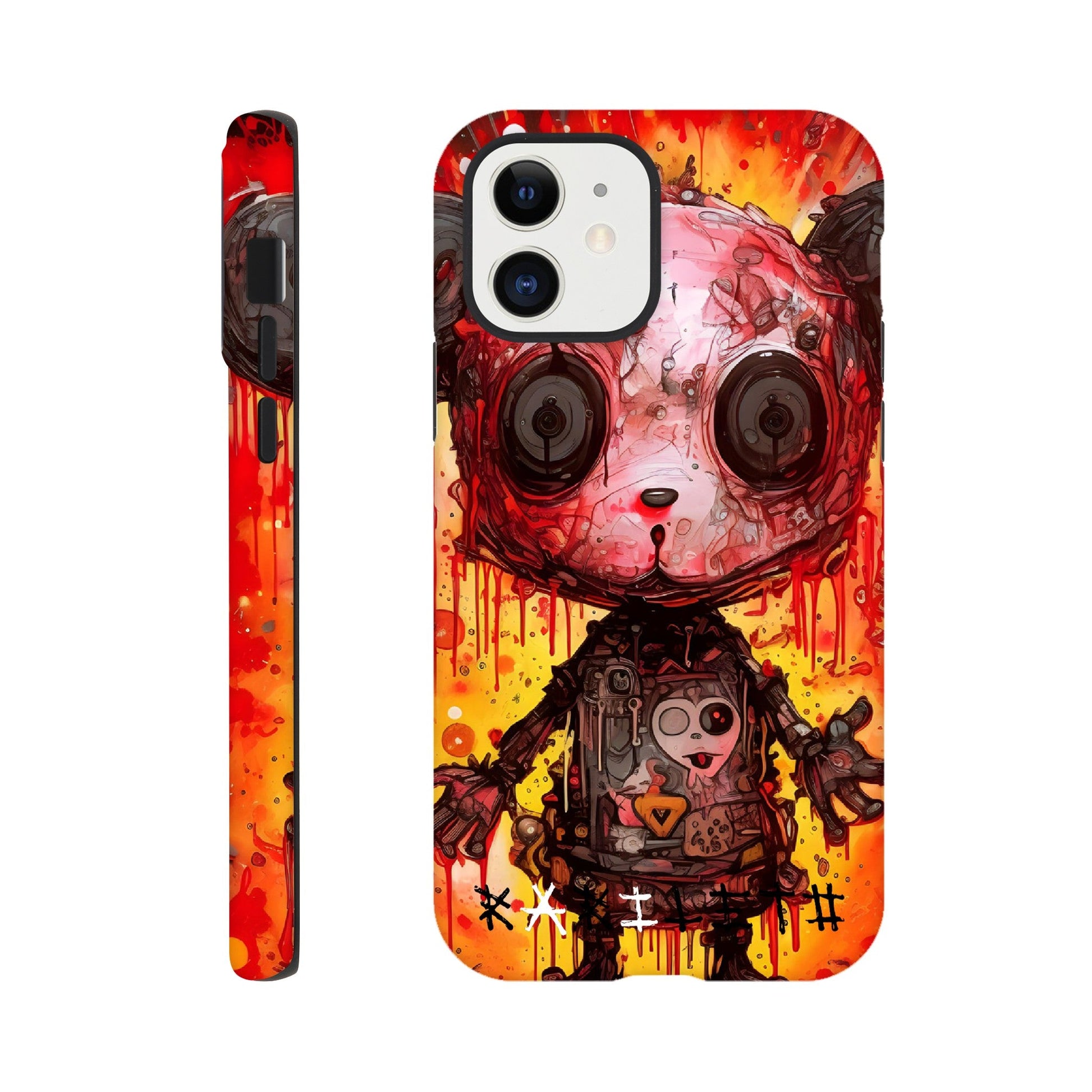 PUNK PANDA Phone Case - Rarileto