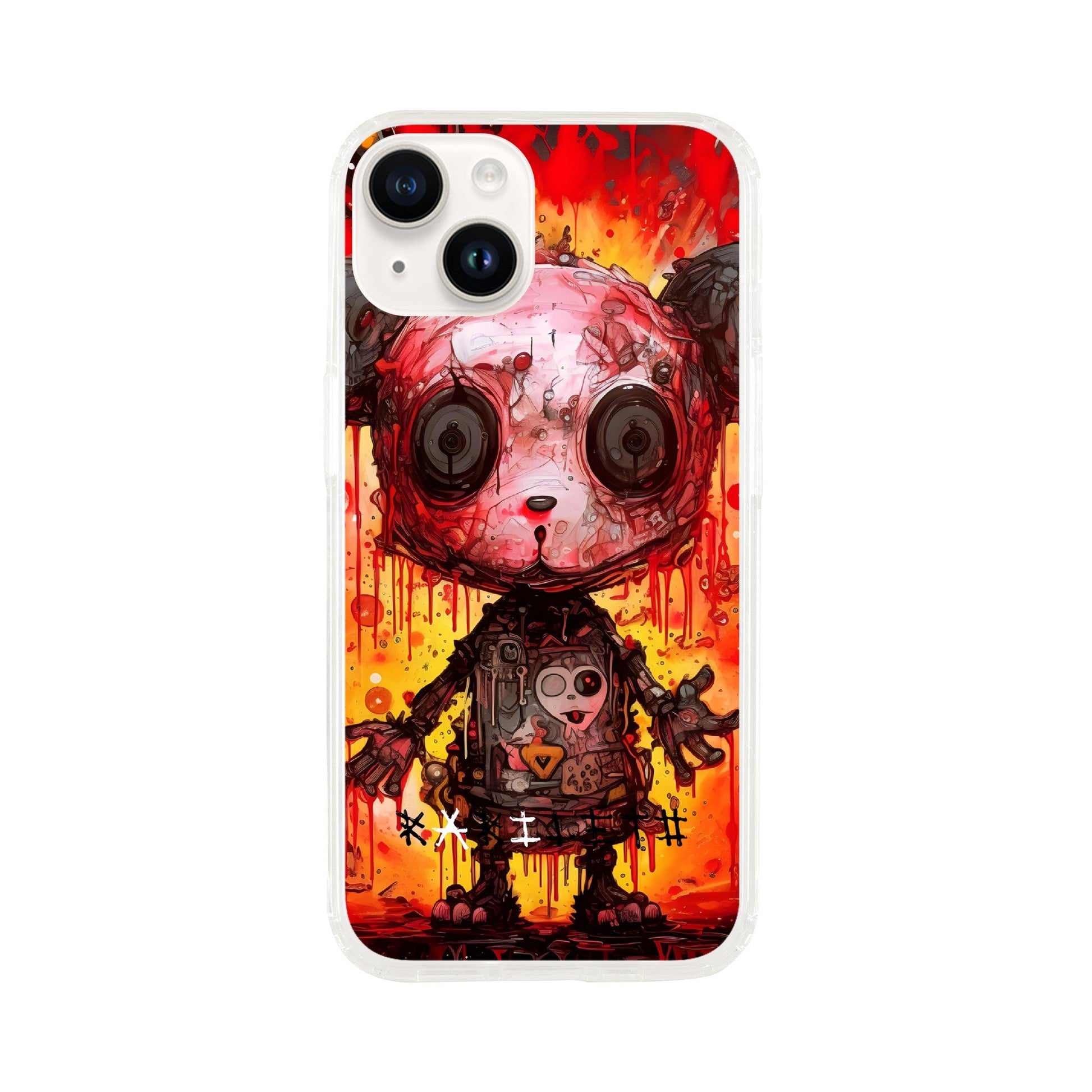 PUNK PANDA Phone Case - Rarileto