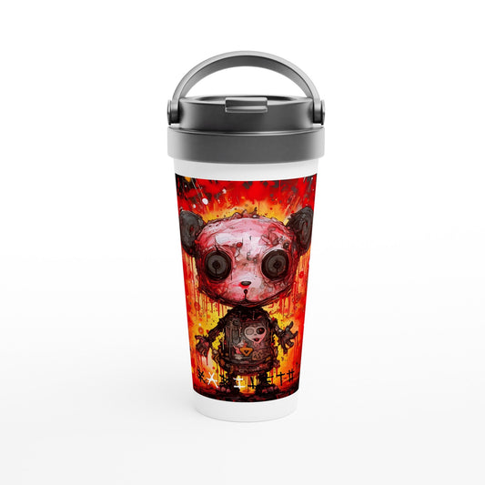 PUNK PANDA Travel Mug - Rarileto